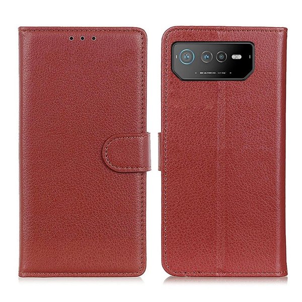 Asus ROG Phone 6 Etui med Stativ Brun