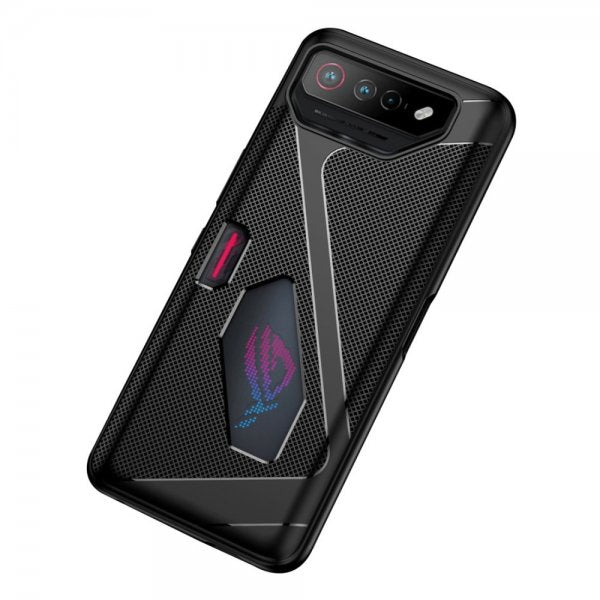 Asus ROG Phone 7 Cover med Tekstur Sort