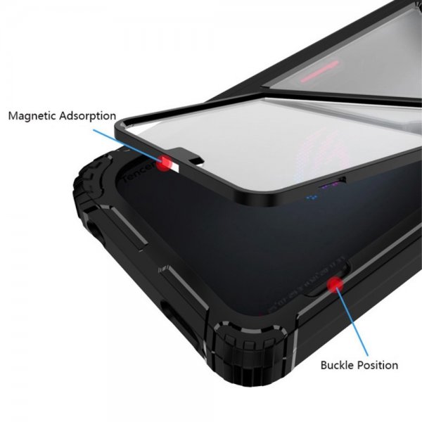 Asus ROG Phone 7 Cover Stativfunktion Sort