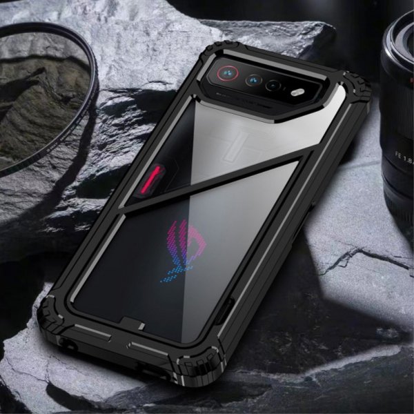 Asus ROG Phone 7 Cover Stativfunktion Sort
