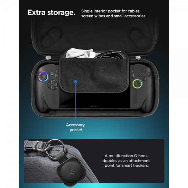 Spigen ASUS ROG Ally X Etui Klasden Pouch Charcoal Gray