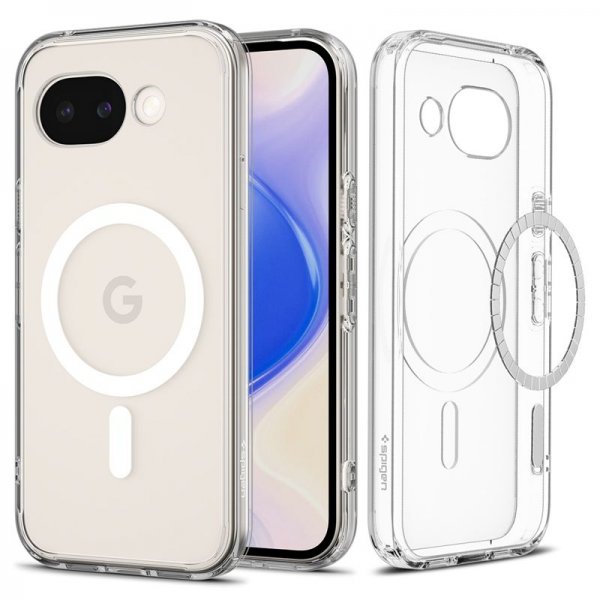 Spigen Google Pixel 10a Cover Ultra Hybrid MagFit Clear White