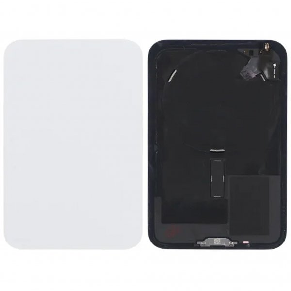 Bagside Glas Original til iPhone 17 Pro Max - Sølv