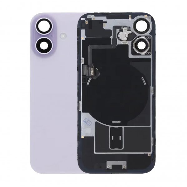 Bagsideglas Original med smådele til iPhone 17 - Lavendel
