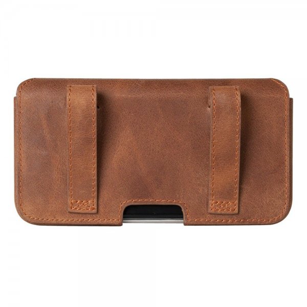Krusell Bæltetaske Sunne Belt Case L Cognac Brown