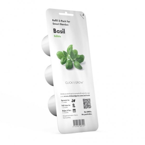 Click and Grow Smart Garden Refill 3-pak - Basilikum