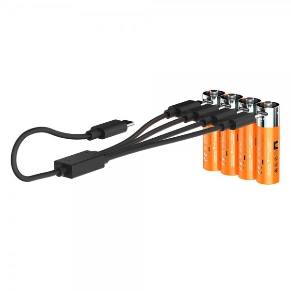 Xtorm Batteri AA Genopladelige USB-C 4-pak
