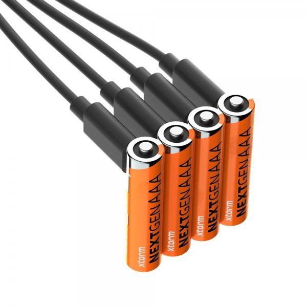 Xtorm Batteri AAA Genopladelige USB-C 4-pak