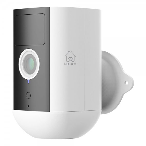 Deltaco Smart Home Batteridrevet WiFi Kamera IP54