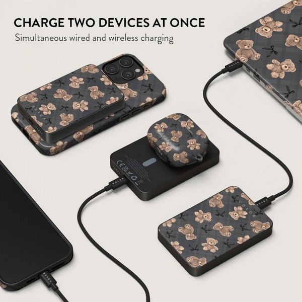 Burga Powerbank MagSafe 5000 mAh BFF Metalgrå