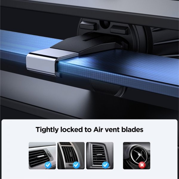 Joyroom Bilholder Magnetisk Trådløs Bilopladerholder MagSafe