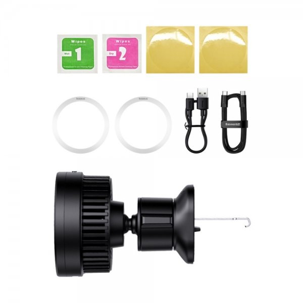 Baseus Bilholder MagPro Series Magnetic Wireless Charging Car Mount 15W MagSafe