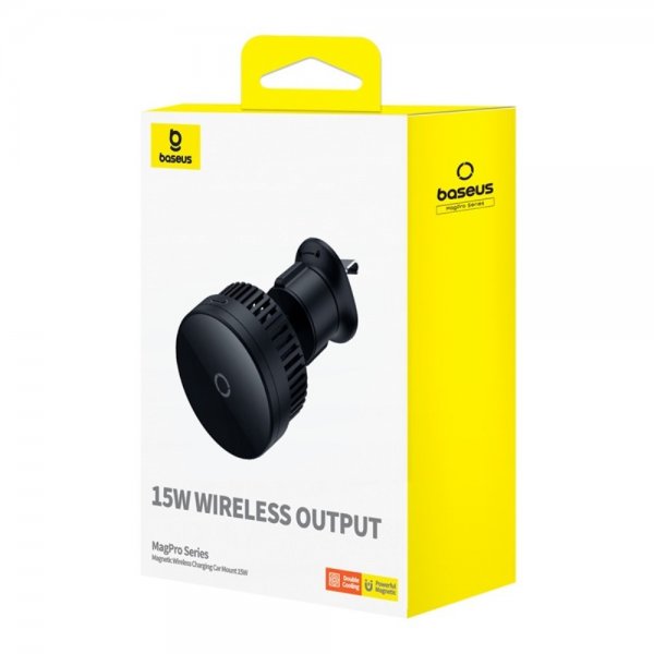 Baseus Bilholder MagPro Series Magnetic Wireless Charging Car Mount 15W MagSafe