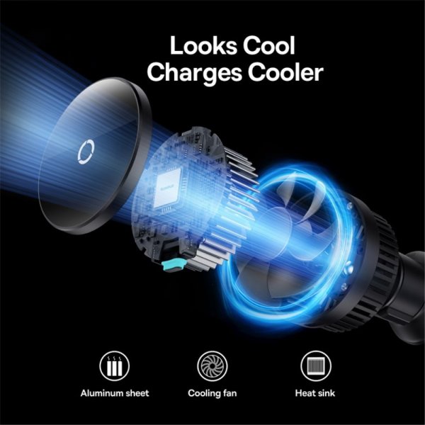 Baseus Bilholder MagPro Series Magnetic Wireless Charging Car Mount 15W MagSafe
