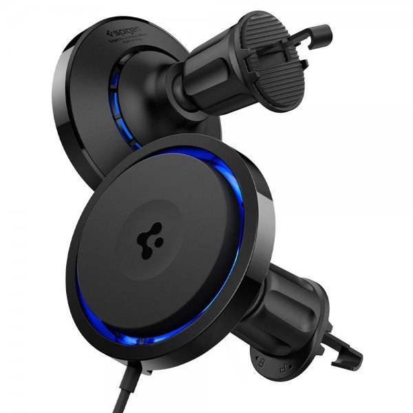 Spigen Bilholder med trådløs opladning OneTap Pro 3 CryoMax MagFit Air Vent Hook