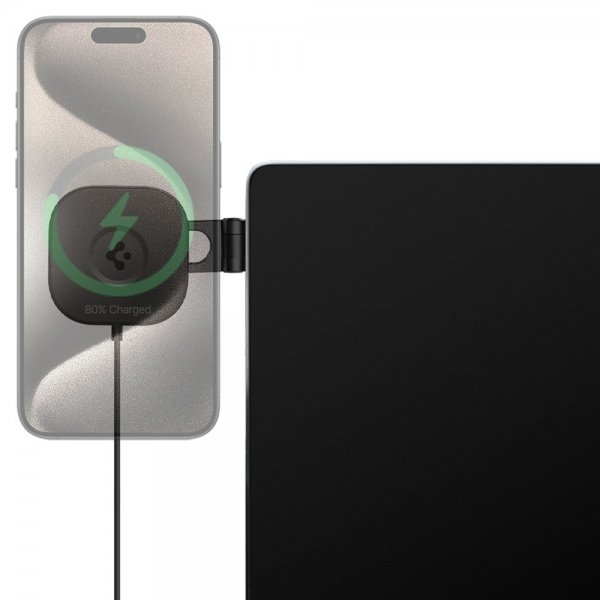 Spigen Bilholder med trådløs opladning OneTap Pro 3 Tesla Skærmmontering MagFit