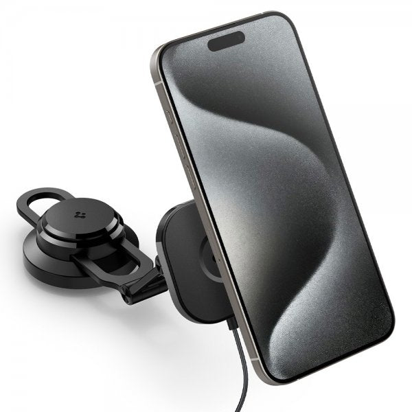Spigen Bilholder med trådløs opladning OneTap Pro 3 Tesla Skærmmontering MagFit