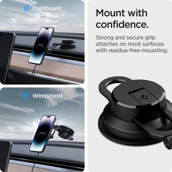 Spigen Bilholder OneTap Pro 3 Dash MagSafe Car Mount MagFit