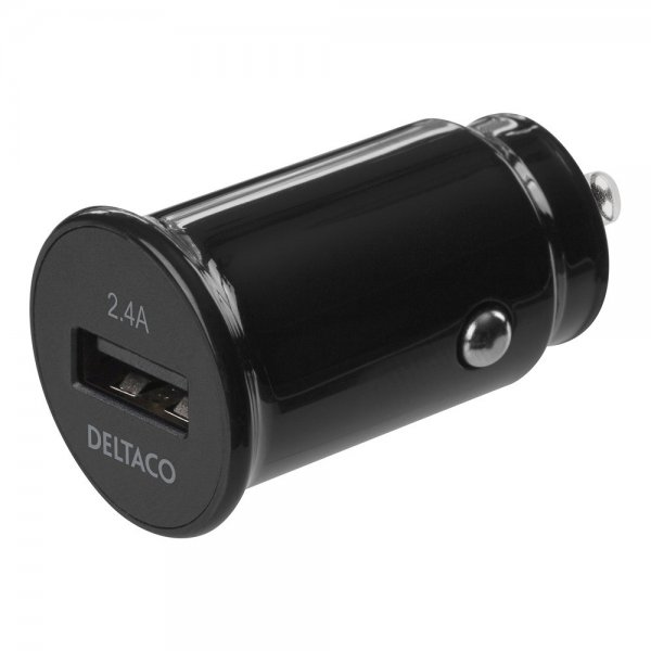 Deltaco Billader 12/24V USB-A Car Charger