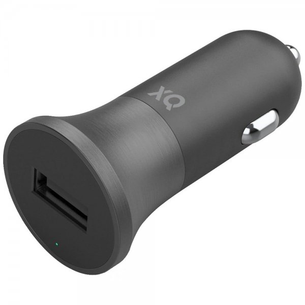Xqisit Billader med Lightning-kabel 1m 12W Sort