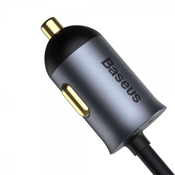 Baseus Billader Share Together 120W 2 USB-A & 2 USB-C Sort