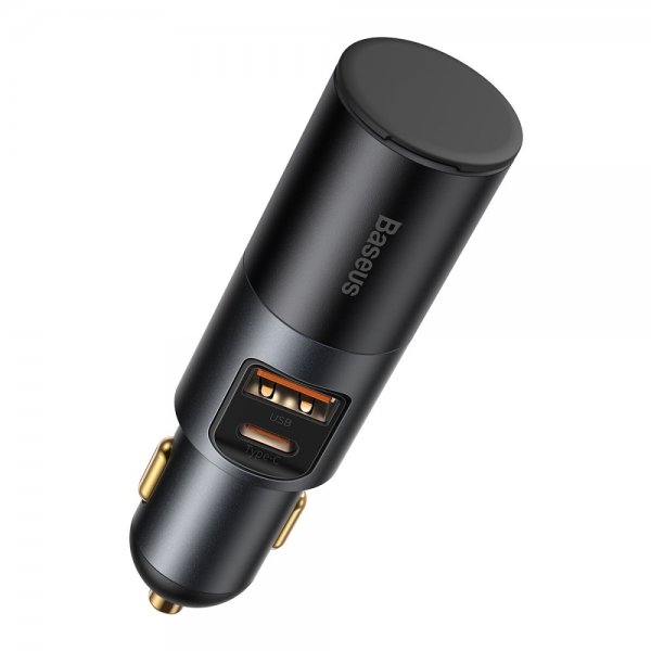 Baseus Biloplader Share Together USB-C & USB-A 120W Sort