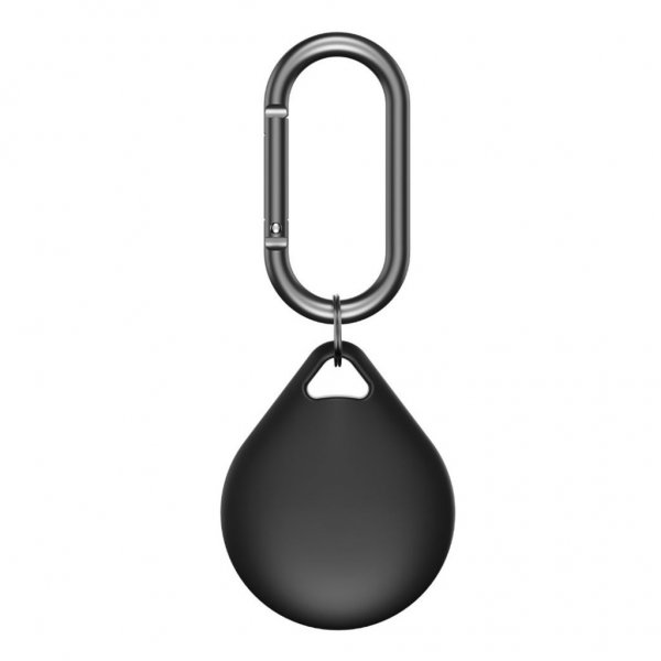 KeyBudz AirTag Skal Secure Dock 2-pak Sort