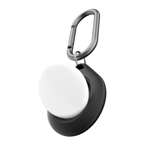 KeyBudz AirTag Cover Secure Dock 4-pak Sort