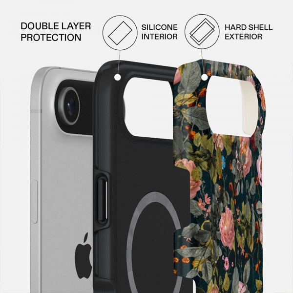 Burga iPhone Air Cover Tough MagSafe Bloomy Garden