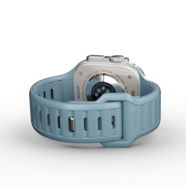 KeyBudz Apple Watch 44/45/46mm/Apple Watch Ultra Armbånd Journey Tidal Blue