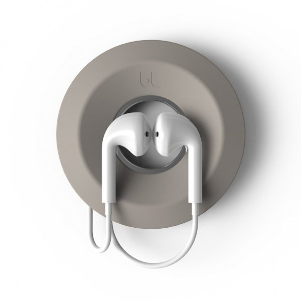 Bluelounge Cableyoyo Hovedtelefonholder Lysegrå