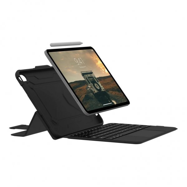 Urban Armor Gear (UAG) iPad 10.9 (gen 10)/iPad 11 (A16) Etui med Tastatur Nordisk Sort