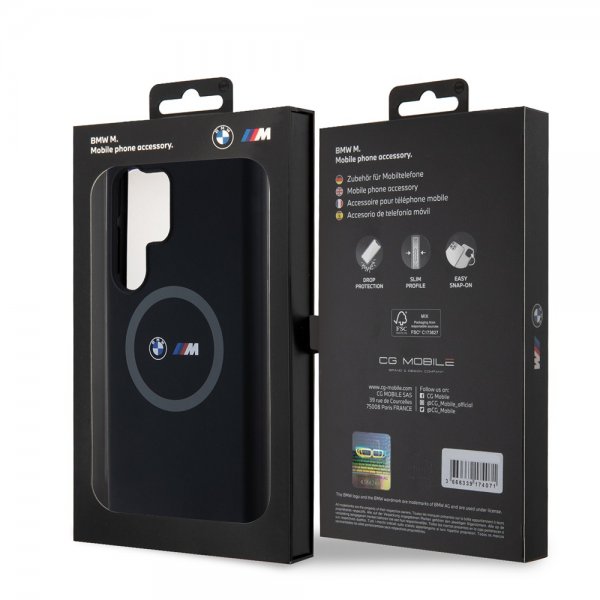 BMW Samsung Galaxy S24 Ultra Cover Printed Logos MagSafe Sort