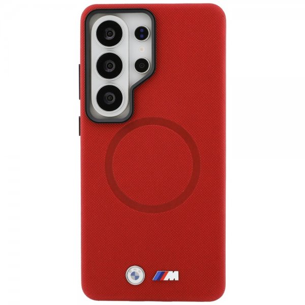 BMW Samsung Galaxy S26 Ultra Cover Struktureret MagSafe Rød
