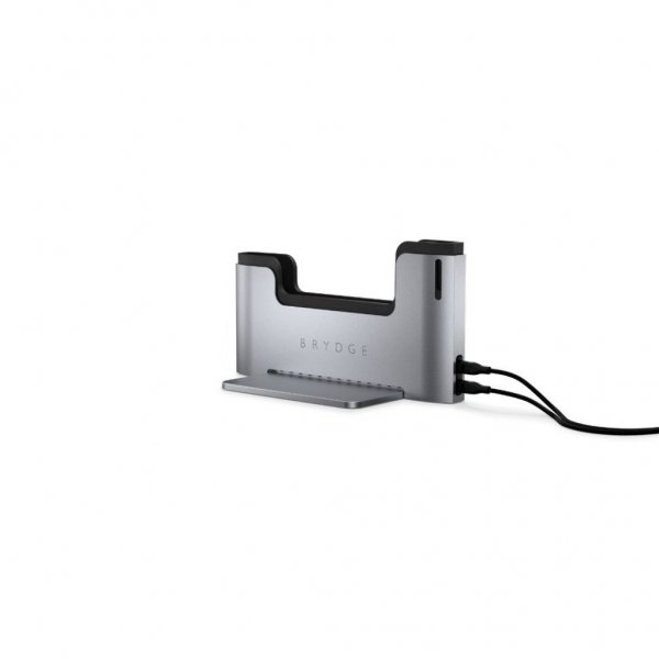Brydge Vertical Dock til 15-tommer MacBook Pro Sølv