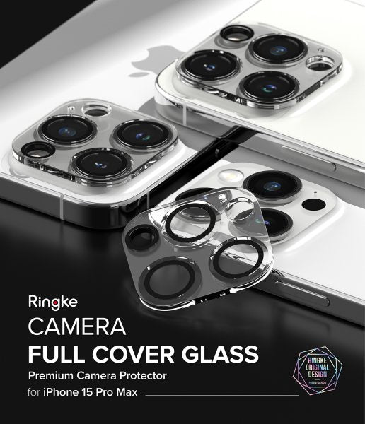 Ringke iPhone 15 Pro Max Kamerabeskyttelse Kamera Beskyttelsesglas 2-pak