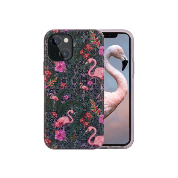dbramante1928 iPhone 13 Cover Capri Tropical Flamingo