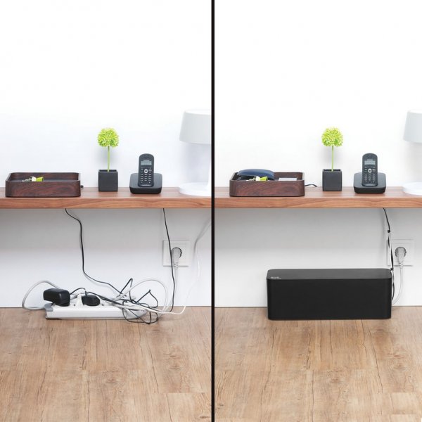 Bluelounge Cablebox Ledningsskjuler Sort
