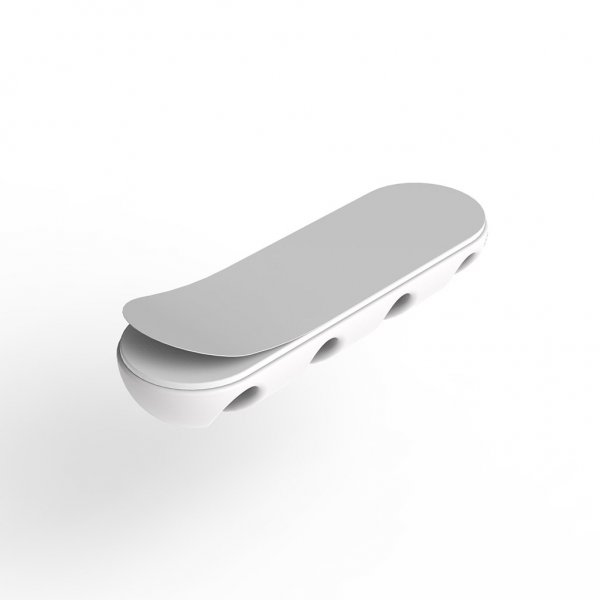 Bluelounge CableDrop Multi Selvklæbende holder til kabler 2-pak Flerfarvet