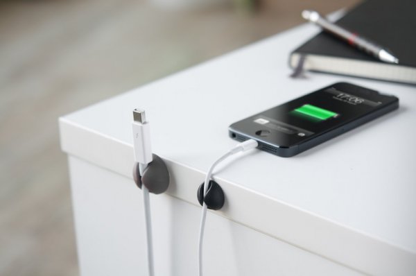 Bluelounge CableDrop Mini Ledningsholdere 9-pak