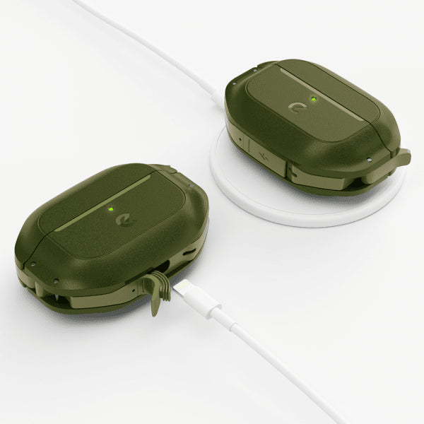 KeyBudz AirPods Pro 2 Cover Element Series Forest Green