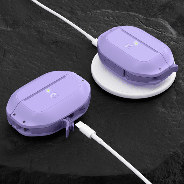 KeyBudz AirPods Pro 2 Cover Element Series Lavendel