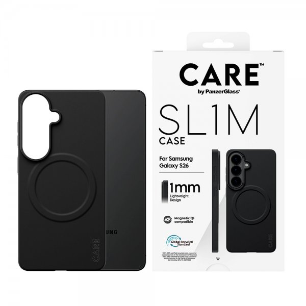 CARE by PanzerGlass Samsung Galaxy S26 Cover SL1M Sort