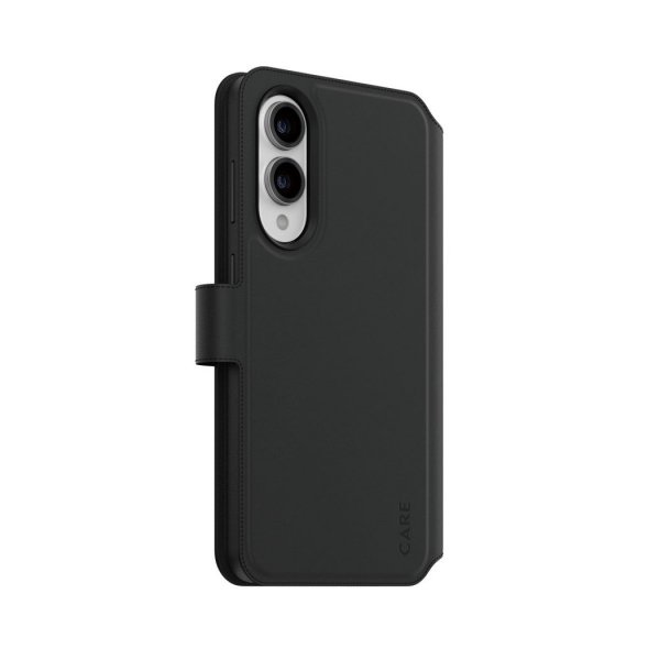 CARE by PanzerGlass Samsung Galaxy S25 Edge Etui Tango Two-in-One Wallet MagSafe Sort