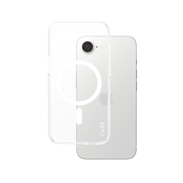 CARE by PanzerGlass iPhone 16e/17e Cover Urban Combat MagSafe Hvid