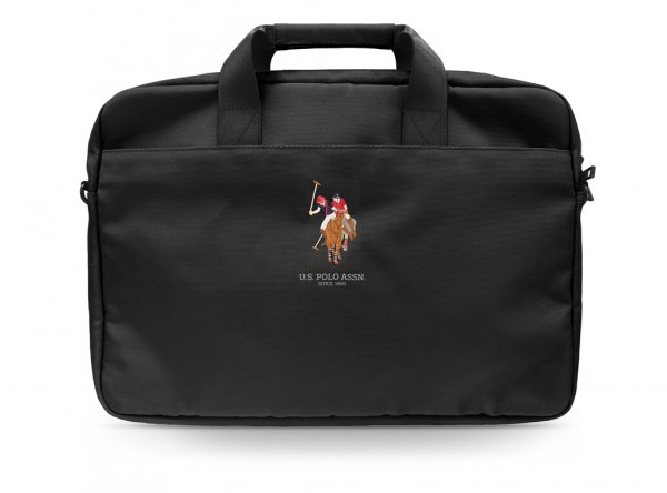 U.S. Polo Computertaske med Logo 15" Sort