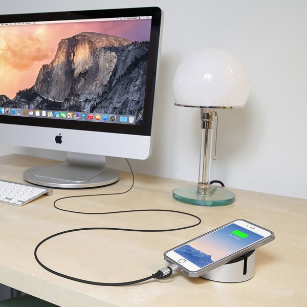 Just Mobile Kabel AluCable Duo USB-A/Micro-USB/Lightning 1,5m