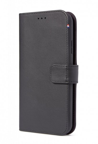 Decoded iPhone 11/Xr Cover Aftageligt Cover Ægte Læder Sort