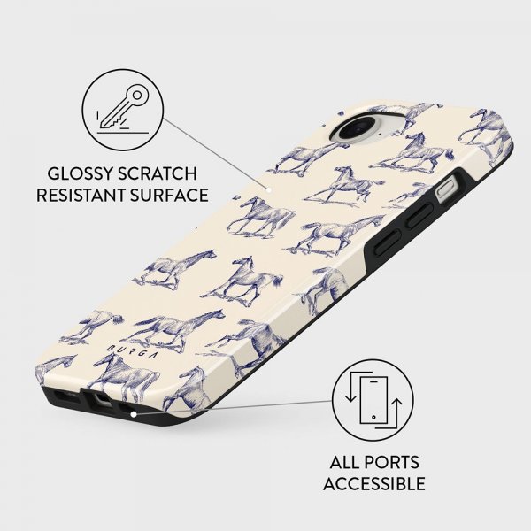 Burga iPhone 16e/iPhone 17e Cover Tough MagSafe Derby Race