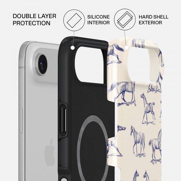 Burga iPhone Air Cover Tough MagSafe Derby Race